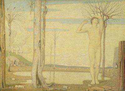Youth, 1923 by Frederick Cayley Robinson